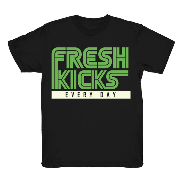 Youth 3 Chlorophyll shirt | Fresh Kicks - Retro 3 Chlorophyll Tinker / Black tee shirts