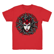 Women 4 Fire Red shirt | Medusa Laced - Retro 4 Fire Red / red tee shirts