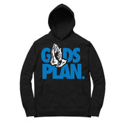 Women 10 Orlando Hoodie | Drake Gods Plan - Retro 10 Orlando / Black Hooded tee shirts