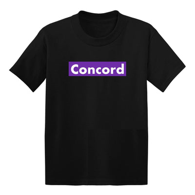 Women 11 Concord Kids shirt | Concord Logo - Retro 11 Concord 2018 / Youth Black tee shirts