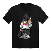 Men Boost Zebra 350 kids shirt | Trap Bear - Zebra 350 V2 Youth tee shirts