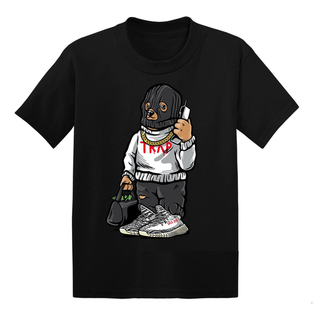 Women Boost Zebra 350 kids shirt | Trap Bear - Zebra 350 V2 Youth tee shirts