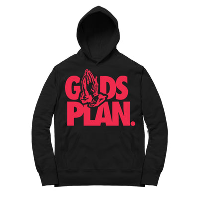 Women 6 Infrared Hoodie shirt | Drake Gods Plan - Retro 6 Infrared 2019 Hooded tee shirts