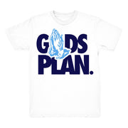 Women 9 UNC shirt | Drake Gods Plan - Retro 9 UNC 2020 / white tee shirts