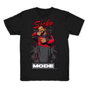 Women 4 Bred shirt | Drake Sicko Mode - Retro 4 Bred 2019 OG / Black tee shirts