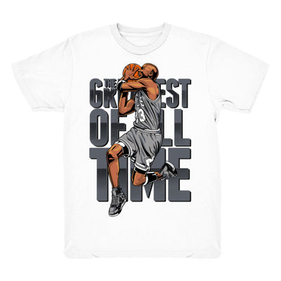 Youth 4 Cool Grey shirt | The Greatest - Retro 4 Cool Grey / White tee shirts