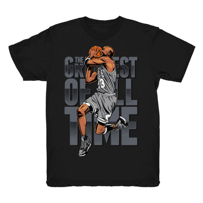 Youth 4 Cool Grey shirt | The Greatest - Retro 4 Cool Grey / White tee shirts