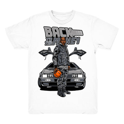 Youth 4 Cool Grey shirt | To The Money - Retro 4 Cool Grey / White tee shirts