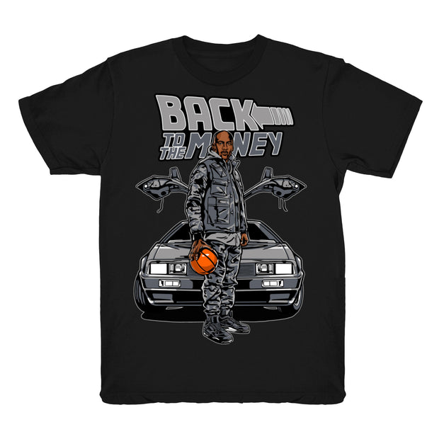 Youth 4 Cool Grey shirt | To The Money - Retro 4 Cool Grey / Black tee shirts