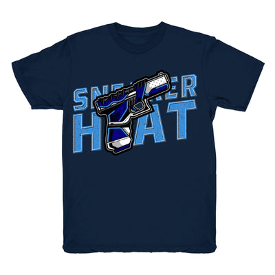 Youth 1 UNC shirt | Sneaker Heat - Retro 1 UNC 2019 / Navy tee shirts