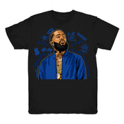 Women 12 Game Royal shirt | Nipsey Forever Fly - Retro 12 Game Royal 2019 / Black tee shirts