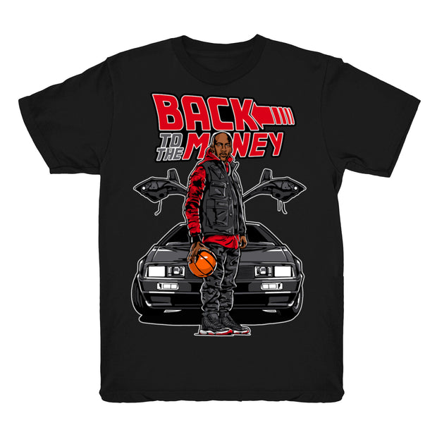 Youth 11 Bred shirt | Bred XI To The Money - Retro 11 Bred 2019 / black tee shirts