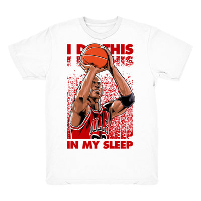 Youth 9 Gym Red shirt | I Do This - Retro 9 Gym Red 2019 / white tee shirts