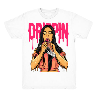 Women 12 Sunrise shirt | Drippin 12s - Retro 12 Hot Punch Sunrise / white tee shirts