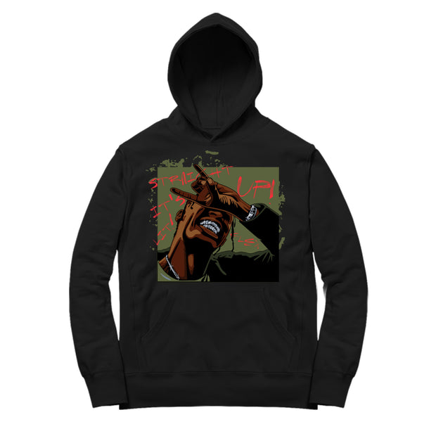 Youth 6 Travis Scott Hoodie | Flexin - Retro 6 Travis Scott 2019 / Black Hooded tee shirts