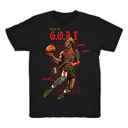 Women 6 Travis shirt | Goat Blueprint - Retro 6 Cactus Jack 2019 / Black tee shirts