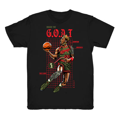 Women 6 Travis shirt | Goat Blueprint - Retro 6 Cactus Jack 2019 / Black tee shirts