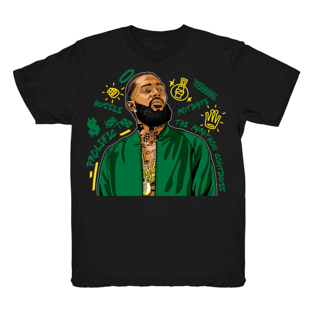 Youth 10 Seattle shirt | Nipsey Forever Fly - Retro 10 Seattle 2019 / Black tee shirts