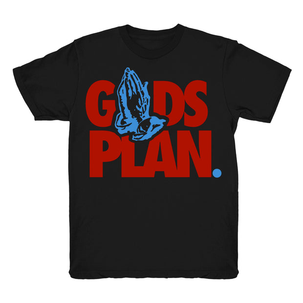 Youth 1 Fearless shirt | Drake Gods Plan - Retro 1 OG High Fearless 2019 / Black tee shirts