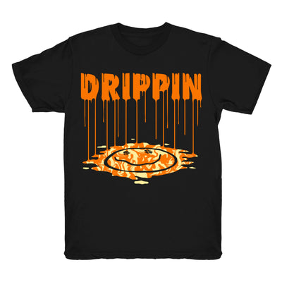 Youth 1 Shattered shirt | Smiley Drip - Retro 1 OG High Shattered Backboard 3.0 2019 / Black tee shirts