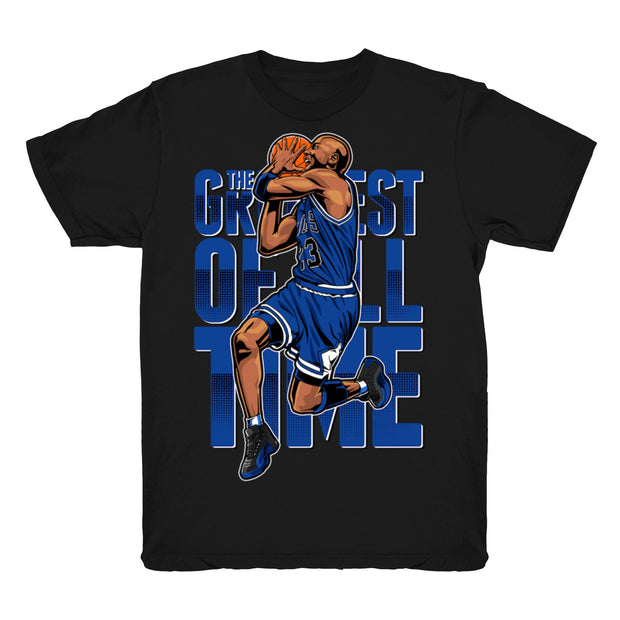 Youth 12 Game Royal shirt | The Greatest - Retro 12 Game Royal 2019 / Black tee shirts