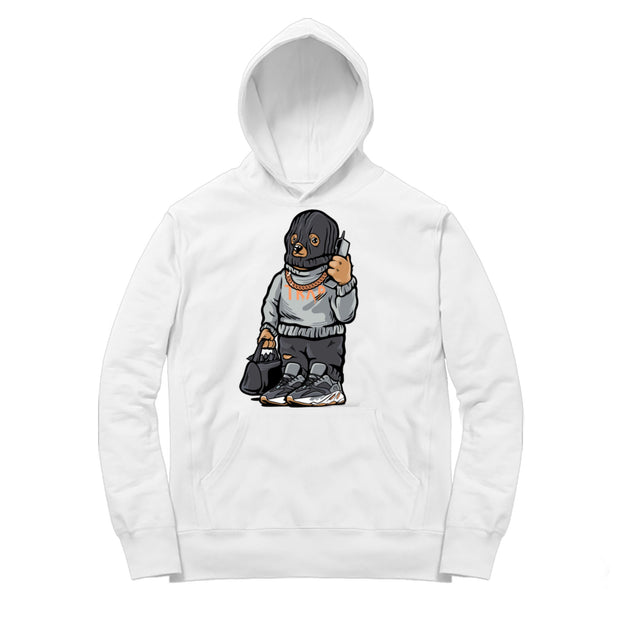 Women Boost Magnet 700 Hoodie shirt | Trap Bear - Magnet 700 / White hooded tee shirt