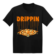 Women 1 Shattered kids shirt | Smiley Drip - Retro 1 OG High Shattered Backboard 3.0 2019 / Youth Black tee shirts