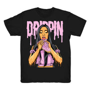 Women 500 Soft Vision shirt | 500s Drippin - Soft Vision 500 / Black tee shirts