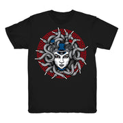 Women 4 What The 4 shirt | Medusa Laced - Retro 4 What The 4s 2019 / Black tee shirts