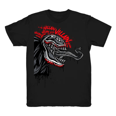 Youth 11 Bred shirt | Bred 11 Sneaker Venom - Retro 11 Bred 2019 / black tee shirts