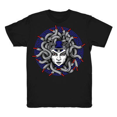 Youth 4 Winter shirt | Medusa Laced - Retro 4 Winter Loyal Blue 2019 / black tee shirts