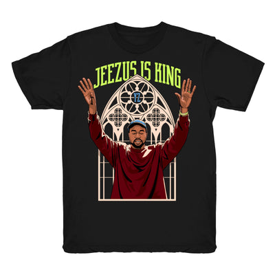 Youth Boost Yecheil 350 shirt | Jeezus Is King V2 - Yecheil 350 / black tee shirts