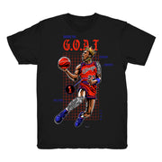 Women 4 Winter shirt | Goat Blueprint - Retro 4 Winter Loyal Blue 2019 / black tee shirts