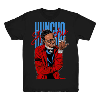 Youth 1 Fearless shirt | Huncho Flex - Retro 1 OG High Fearless 2019 / Black tee shirts