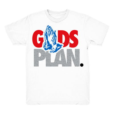 Youth 4 What The 4 shirt | Drake Gods Plan - Retro 4 What The 4s 2019 / White tee shirts