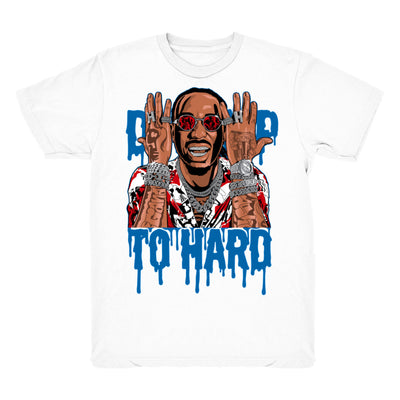 Youth 4 What The 4 shirt | Drip To Hard - Retro 4 What The 4s 2019 / White tee shirts