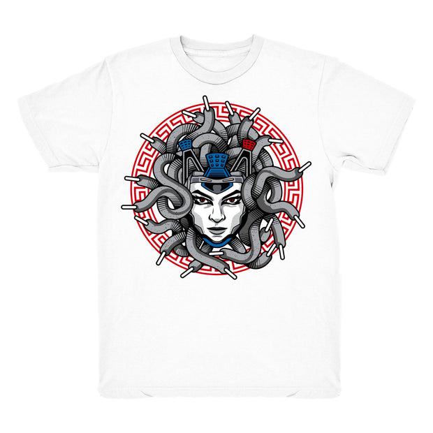 Women 4 What The 4 shirt | Medusa Laced - Retro 4 What The 4s 2019 / White tee shirts