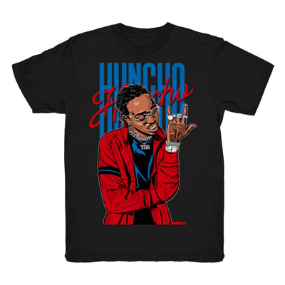 Women 4 What The 4 shirt | Huncho Flex - Retro 4 What The 4s 2019 / Black tee shirts