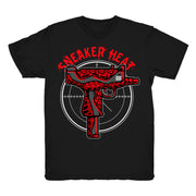 Women 11 Bred shirt | Bred 11 Sneaker Heat - Retro 11 Bred 2019 / black tee shirts