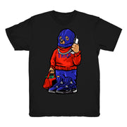 Women 4 Winter shirt | Trap Bear - Retro 4 Winter Loyal Blue 2019 / black tee shirts