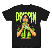 Women Boost Yeezreel 350 shirt | Drippin V2 - YeezReel 350 / black tee shirts