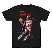 Women 6 Hare shirt | Goat Blueprint - Retro 6 Hare 2020 / Black tee shirts