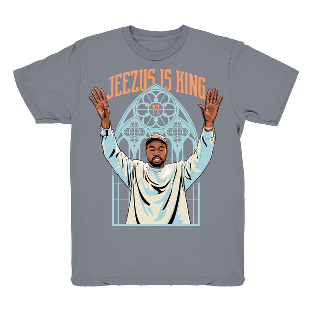 Youth Boost Inertia 700 shirt | Jeezus Is King - Inertia 700 / Grey tee shirts