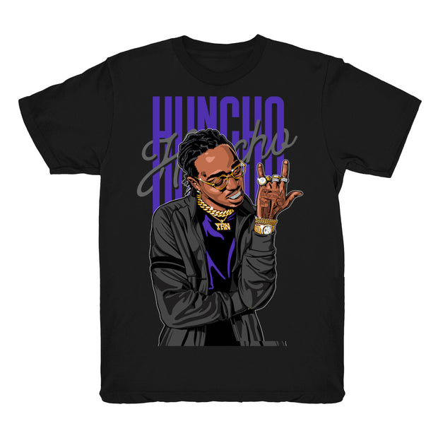 Women 12 Dark Concord shirt | Huncho Flex- Retro 12 Dark Concord / Black tee shirts