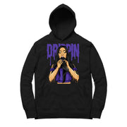 Women 12 Dark Concord Hoodie | Drippin 12s - Retro 12 Dark Concord 2020 / Black Hooded shirt