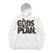 Women 1 Mocha Hoodie | Drake Gods Plan - Retro 1 OG High Dark Mocha / White Hooded shirt