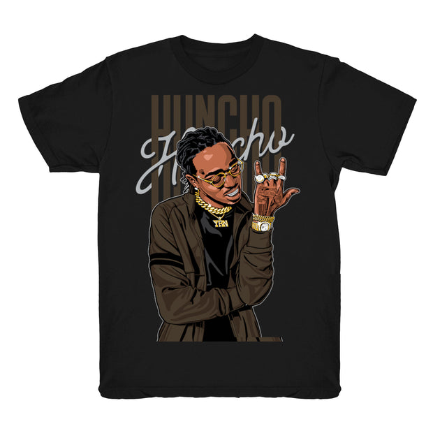 Youth 1 Mocha shirt | Huncho Flex - Retro 1 OG High Dark Mocha 2020 / Black tee shirts