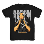 Women 11 Jubilee shirt | 11s Drippin - Retro XI 25th Anniversary tees / black t-shirts