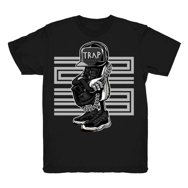 Youth 11 Jubilee shirt | SneakerHead 11s - Retro 11 25th Anniversary tees / black t-shirts