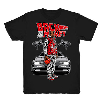 Men 4 Fire Red shirt | To The Money - Retro 4 Fire Red OG / Black tee shirts